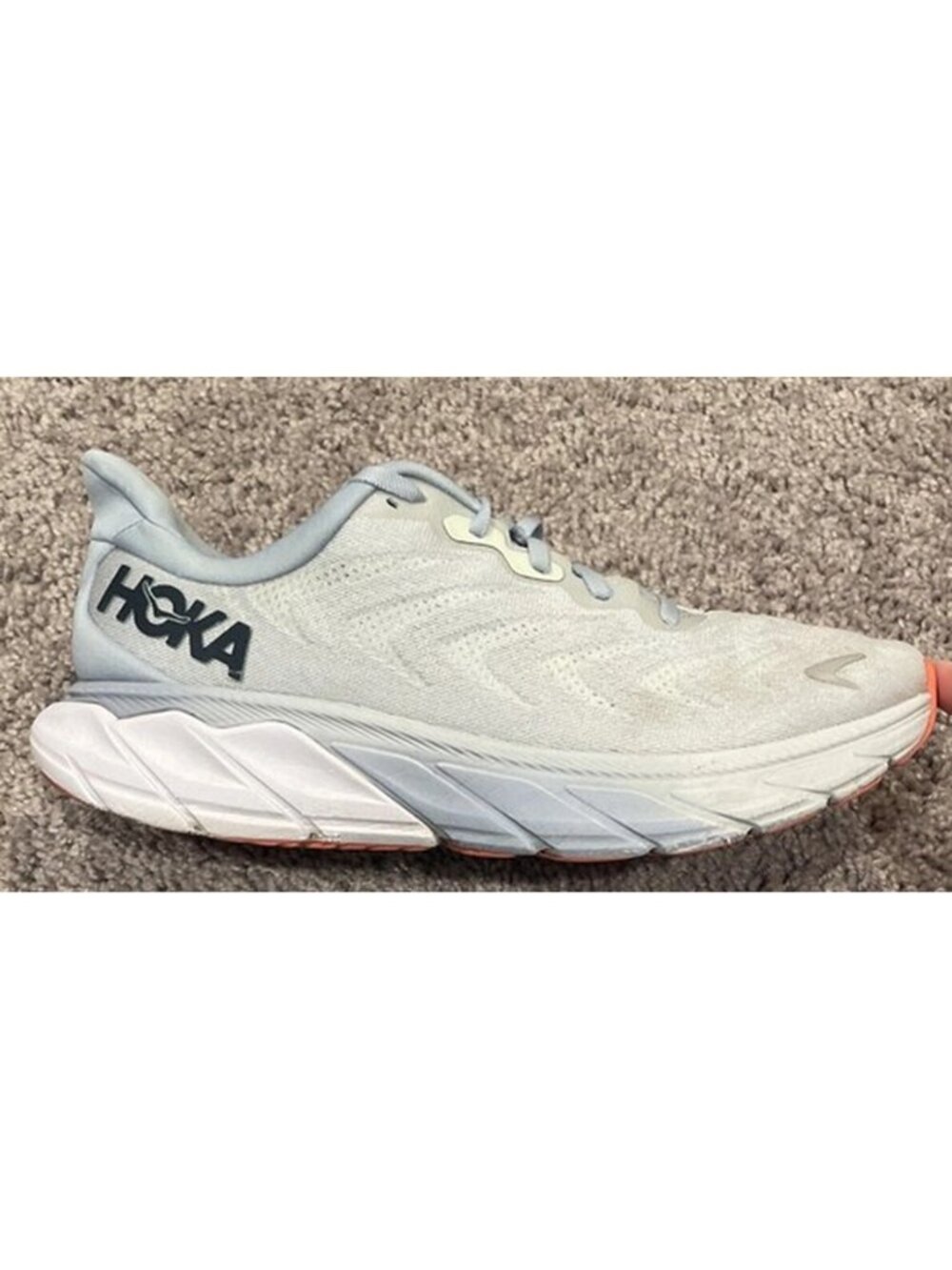 Hoka One One Arahi 6 Running Shoes Womens Sz 10B Blue Athletic Sneakers Trainers